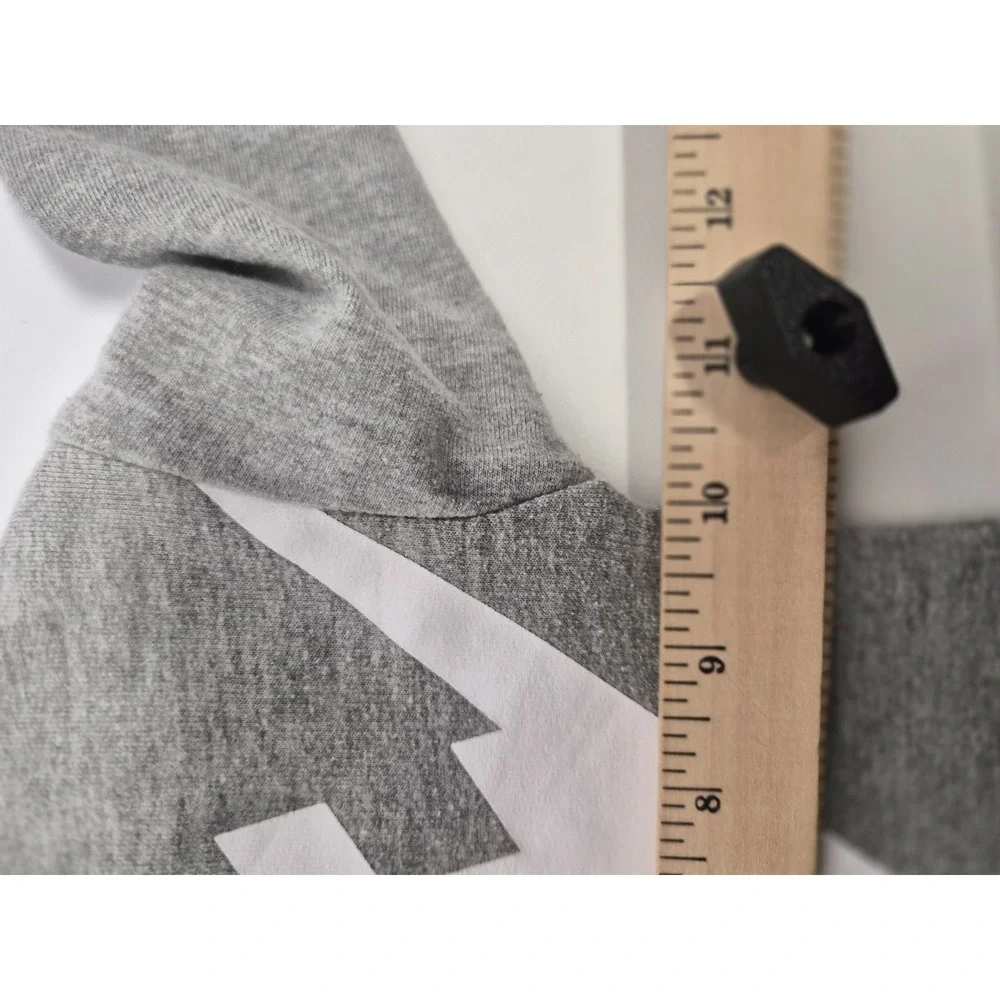 Nike Baby One Piece Hooded Romper Size 6/9 Months‎ Gray Full Zip